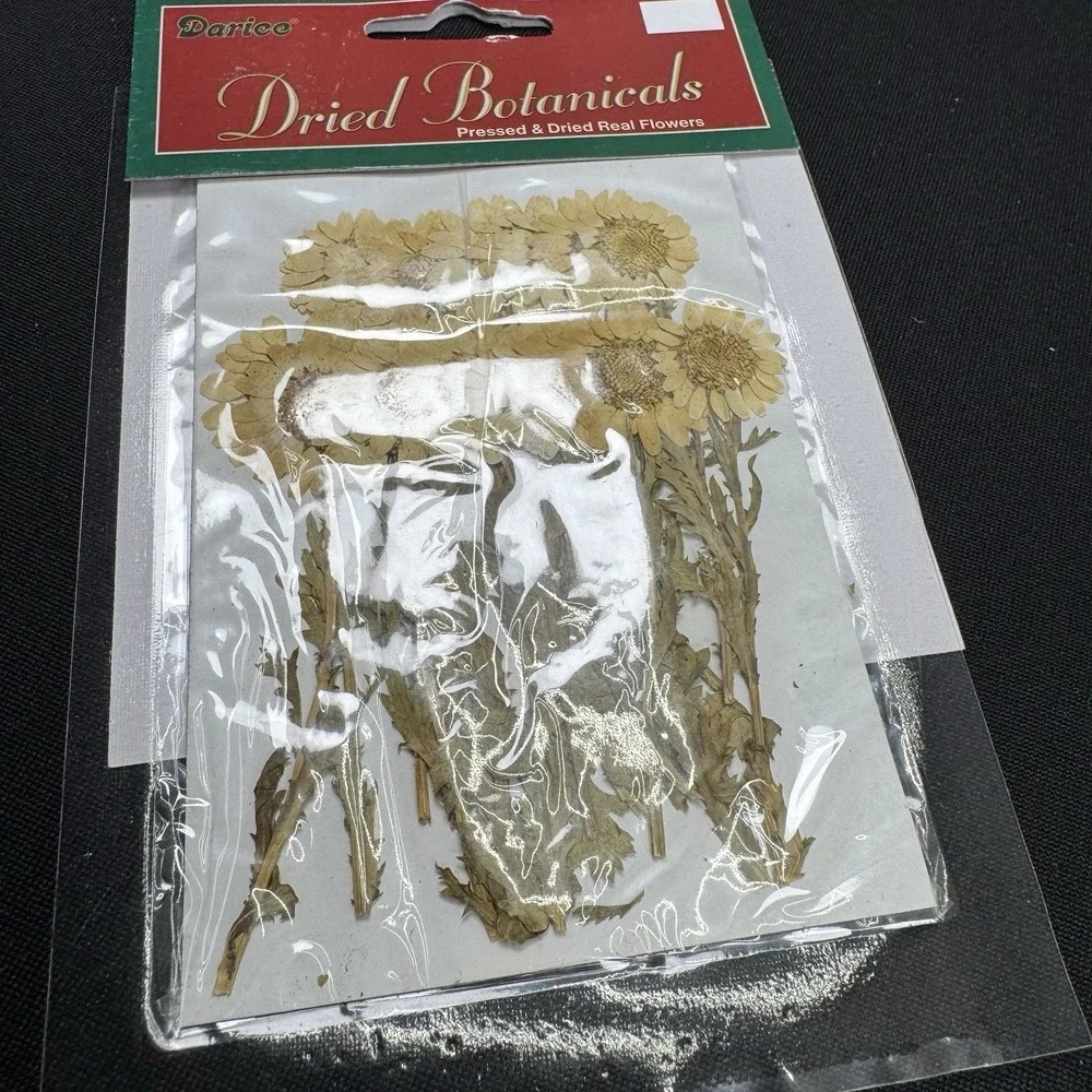 Botanical - Real Pressed & Dried Flower‎ Sticker Crafts Flowers